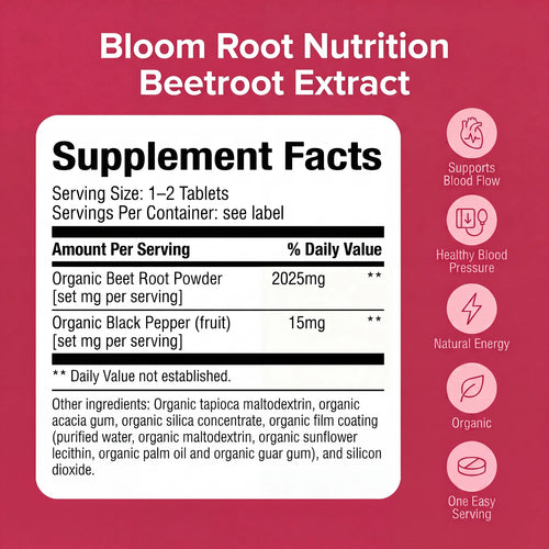 ORGANIC BEET ROOT CAPSULES